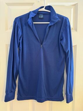 Vintage Patagonia Men's S Capilene Base Layer Shirt, Blue, Made in USA Fall 1991